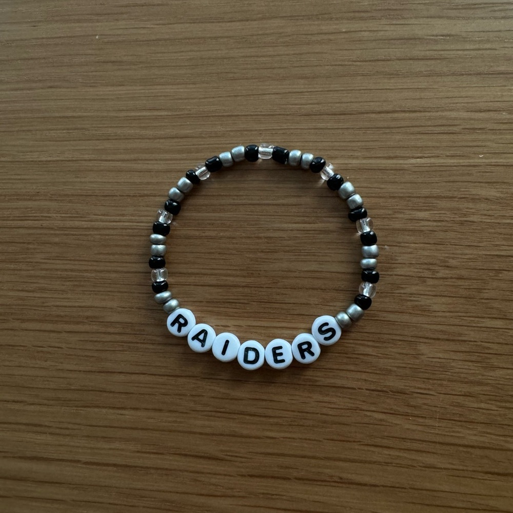Raider bracelets
